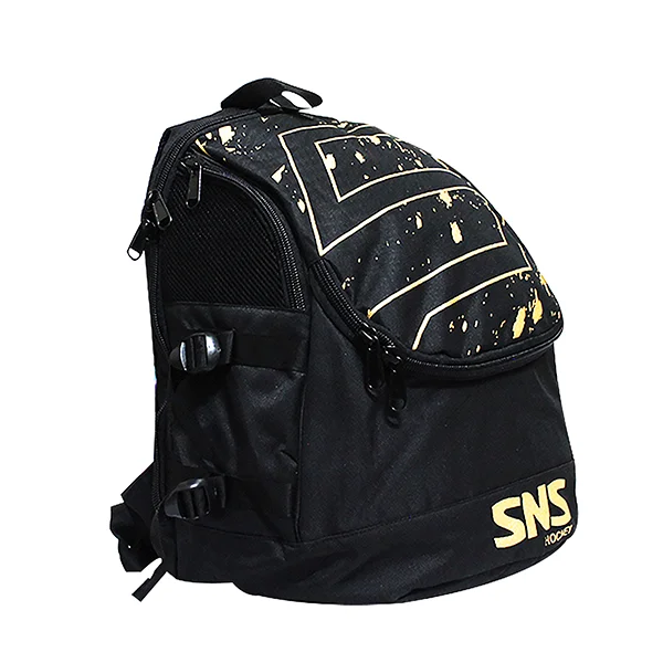 SNS Compact Mochila - Negro/Dorado