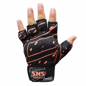 SNS Ultra Lite - Guante de Hockey - Naranja (Mano Izquierda)
