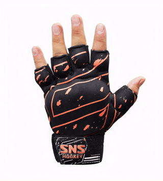 SNS Ultra Lite - Guante de Hockey - Naranja (Mano Izquierda) - Image 4