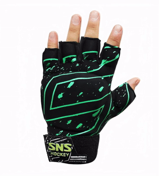 SNS Ultra Lite - Guante de Hockey - Verde (Mano Izquierda) - Image 4