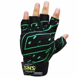 SNS Ultra Lite - Guante de Hockey - Verde (Mano Izquierda)