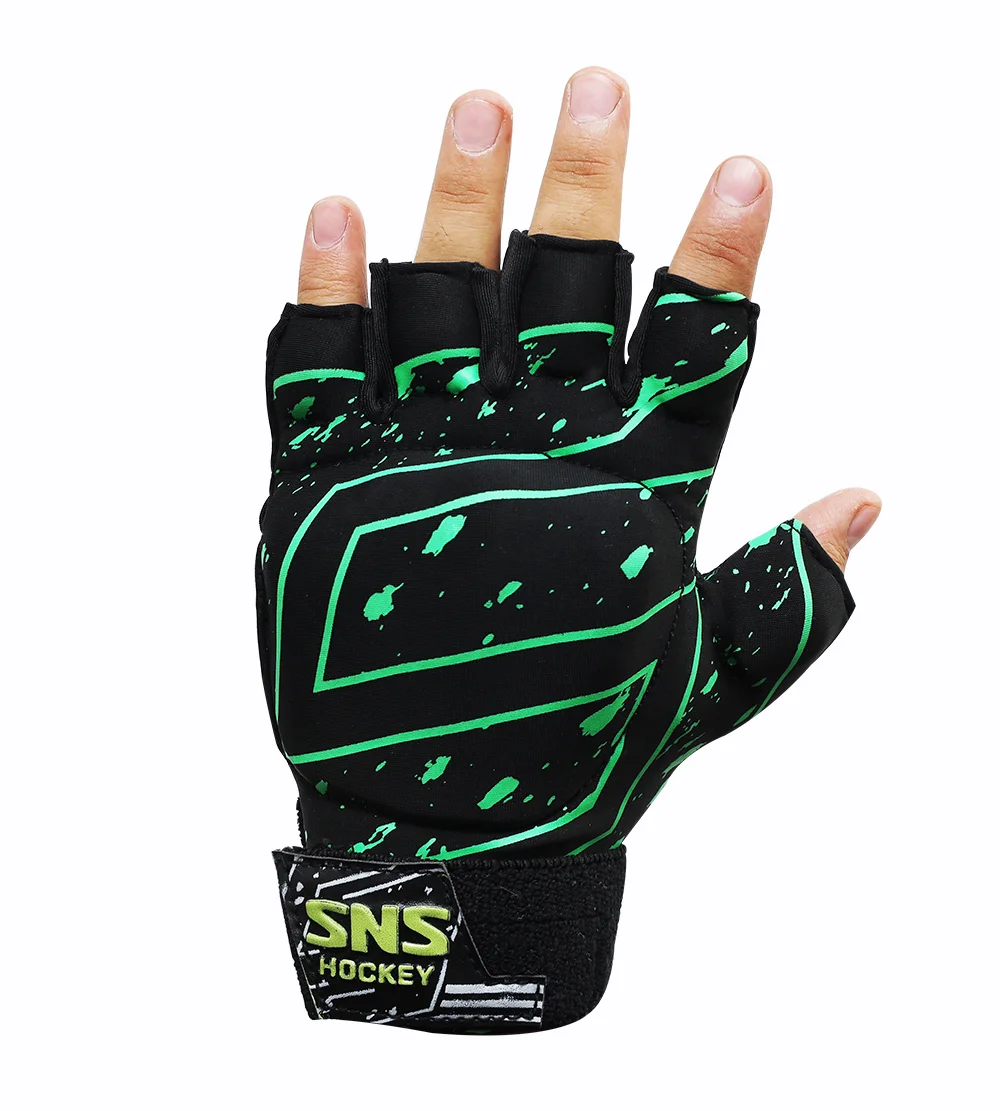 SNS Ultra Lite - Guante de Hockey - Verde (Mano Izquierda)